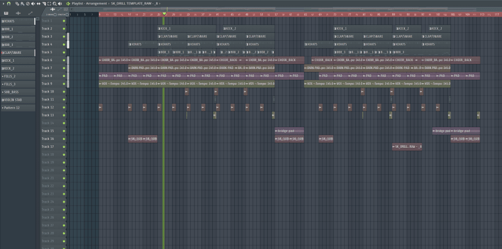 Arranging an instrumental in FL Studio