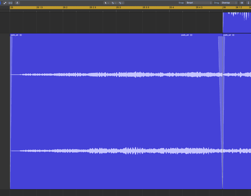 Audio file in Logic Pro