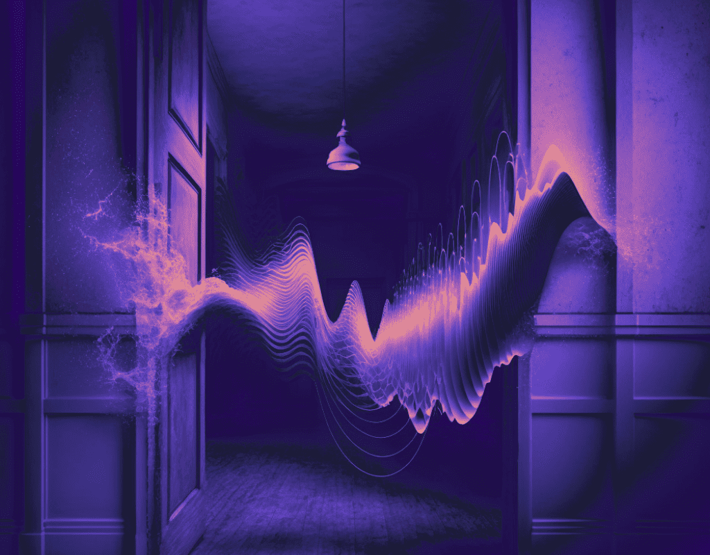 Sound Waves Coming Through